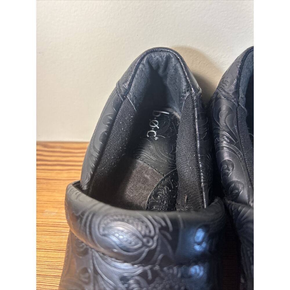 B.O.C. Black Platform Mule Slides Shoes Women's Size 7 - Picture 3 of 8